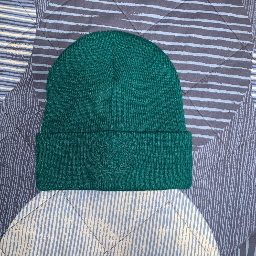 PINK Victoria's Secret Teal Knit Beanie